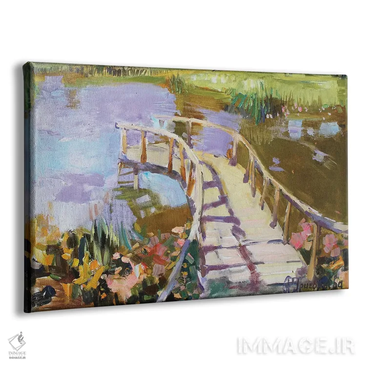 تابلو حال و هوای آفتابی اثر آناستاسیا گریگوریوا - نمای پرسپکتیو محصول