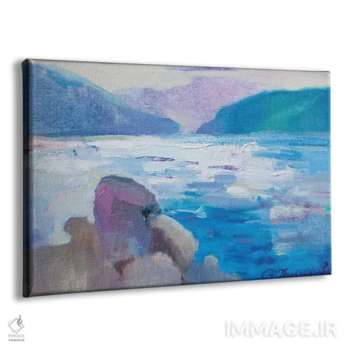 تابلو ساحل در مونتهنگرو اثر آناستاسیا گریگوریوا - نمای پرسپکتیو محصول