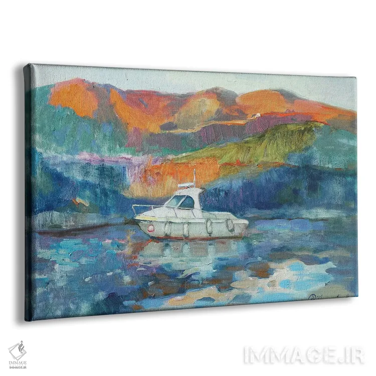 تابلو به سمت اسکله اثر آناستاسیا گریگوریوا - نمای پرسپکتیو محصول