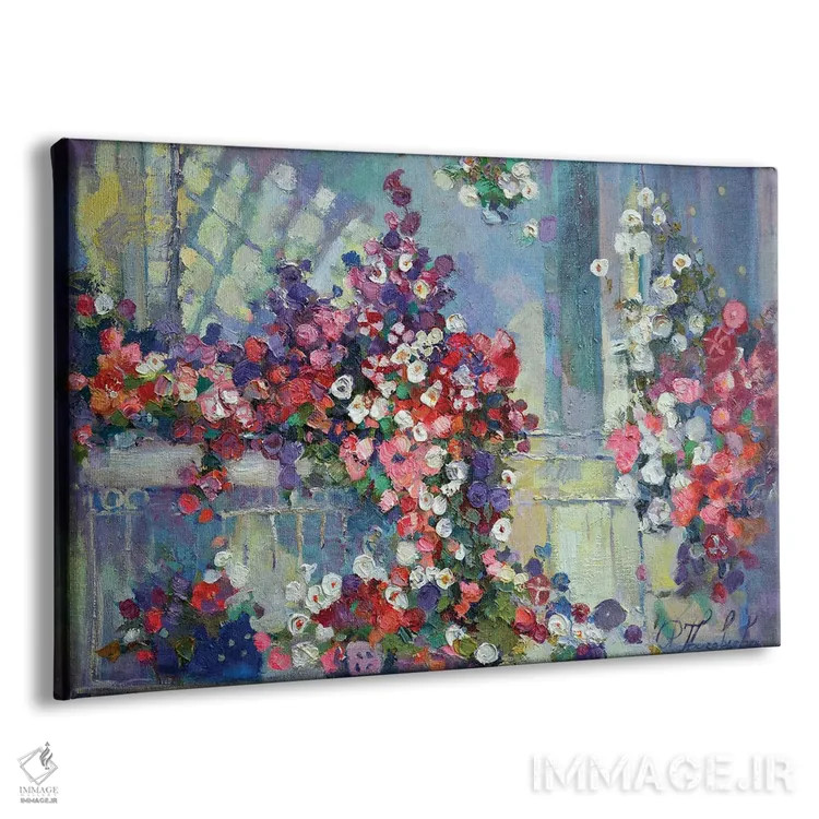 تابلو بالکن همسایه اثر آناستاسیا گریگوریوا - نمای پرسپکتیو محصول