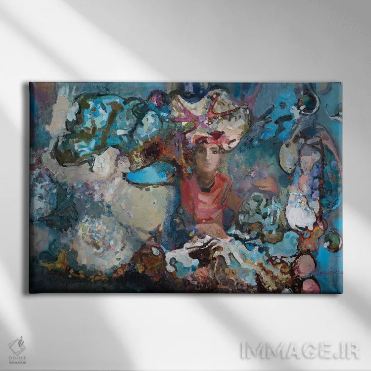 تابلو رویای اول اثر آناستاسیا گریگوریوا - نمای روبهرو روی دیوار