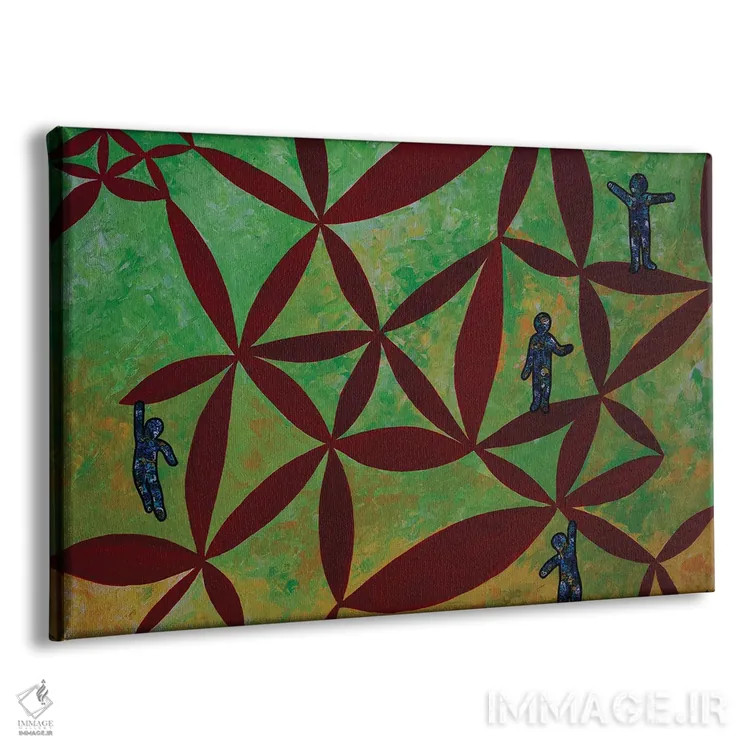 تابلو زمین بازی کودکان اثر آموغ کاتیایان - نمای پرسپکتیو محصول