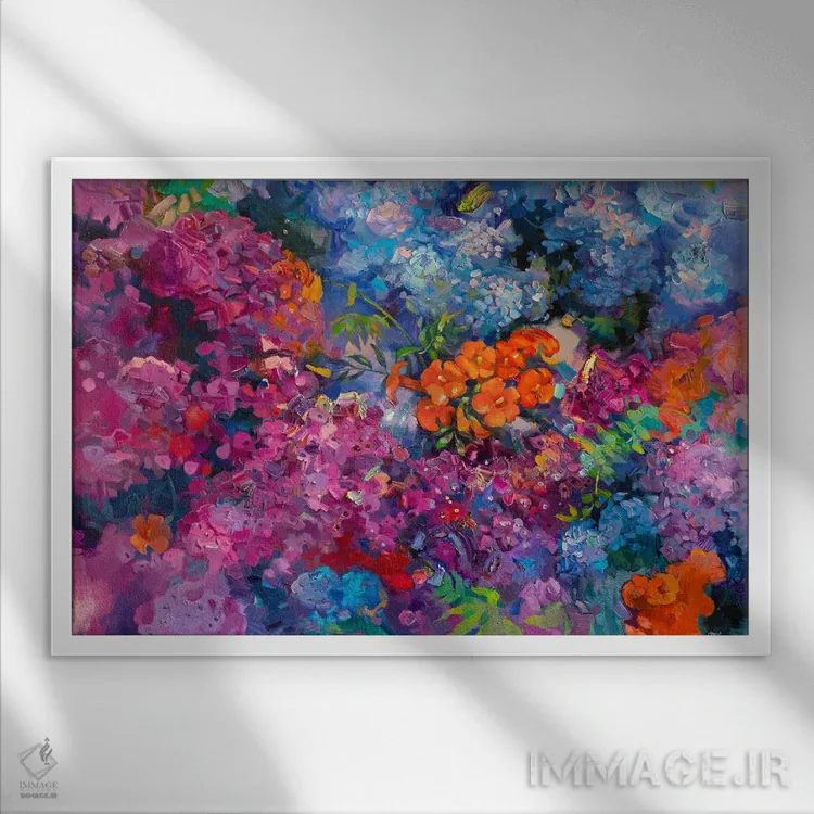 تابلو میان زیبایی و زندگی اثر آناستاسیا گریگوریوا - نمای قابدار سفید