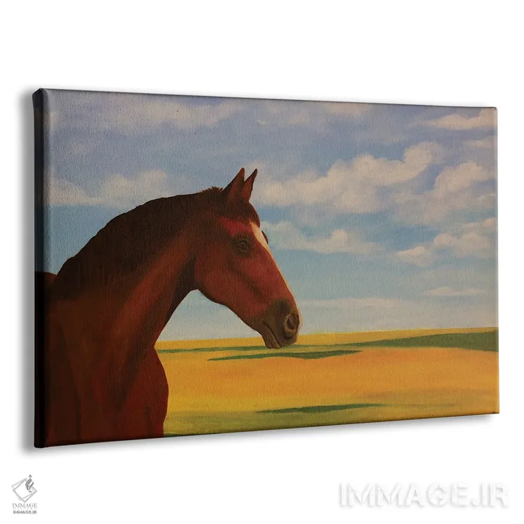 تابلو دونده اثر آموغ کاتیایان - نمای پرسپکتیو محصول