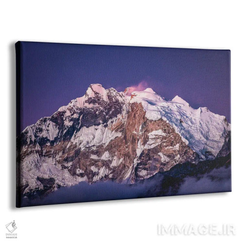 تابلو اورست در ساعت آبی هیمالیا نپال اثر الکس جی پرز - نمای پرسپکتیو محصول