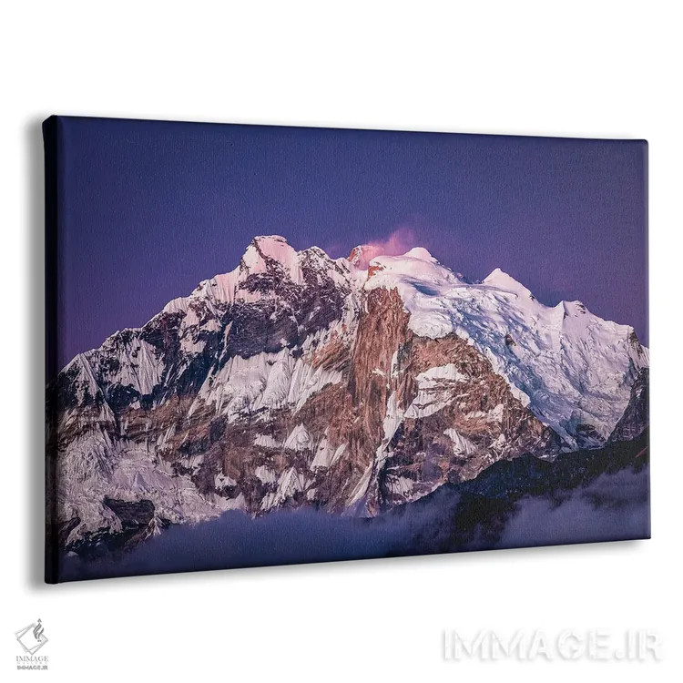 تابلو اورست در ساعت آبی هیمالیا نپال اثر الکس جی پرز - نمای پرسپکتیو محصول