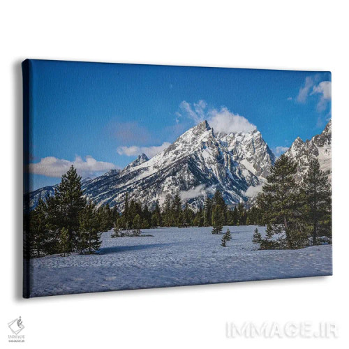 تابلو رشتهکوههای بزرگ تیتون (۵) اثر الکس جی پرز - نمای پرسپکتیو محصول