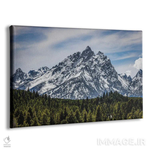 تابلو رشتهکوه گرند تیتون شماره ۹ اثر الکس جی پرز - نمای پرسپکتیو محصول