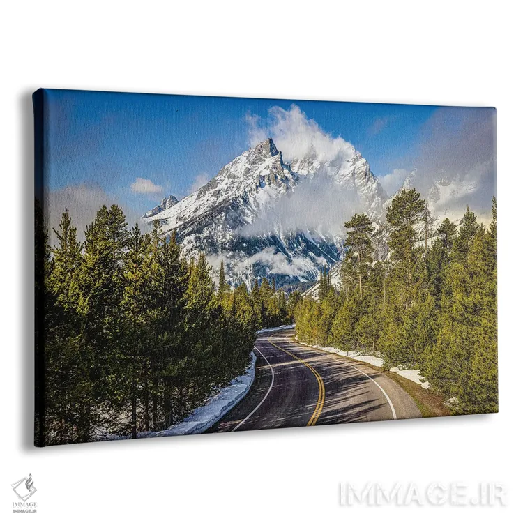 تابلو جادهٔ منظرهدار گرند تیتون شماره ۲ اثر الکس جی پرز - نمای پرسپکتیو محصول