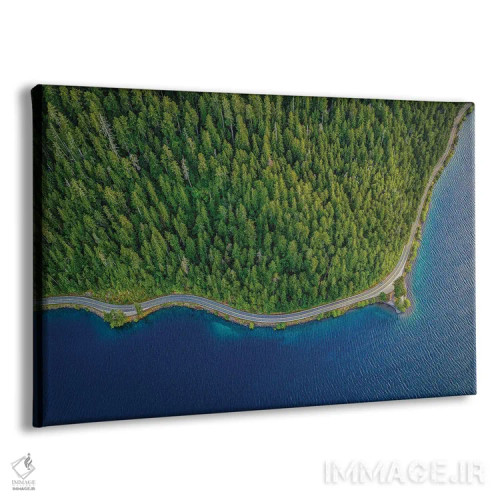 تابلو دریاچه پارک ملی المپیک شماره ۱ اثر الکس جی پرز - نمای پرسپکتیو محصول