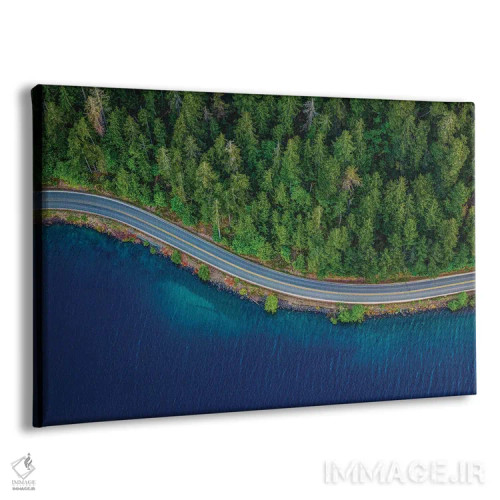 تابلو دریاچه پارک ملی المپیک شماره ۲ اثر الکس جی پرز - نمای پرسپکتیو محصول