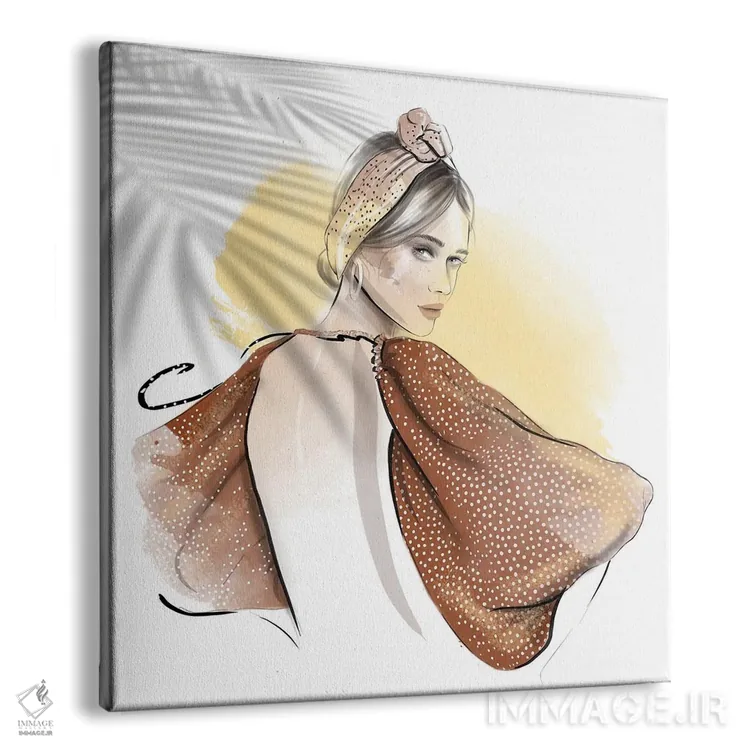 تابلو روزهای تابستان اثر آگاتا سدراک - نمای پرسپکتیو محصول