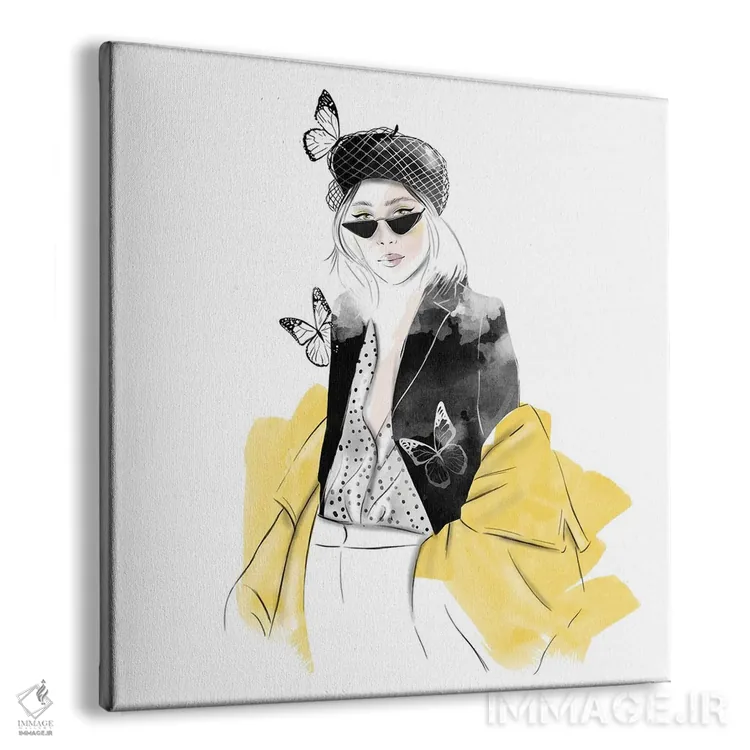 تابلو چشم گربهای اثر آگاتا سدراک - نمای پرسپکتیو محصول