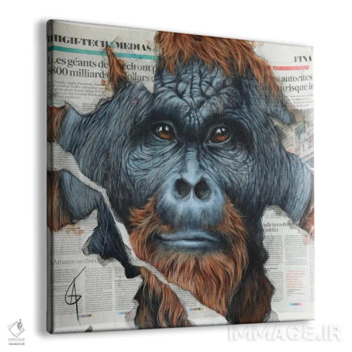 تابلو اینکاوو (نام خاص/احتمالاً آفریقایی) اثر آناگرُز - نمای پرسپکتیو محصول