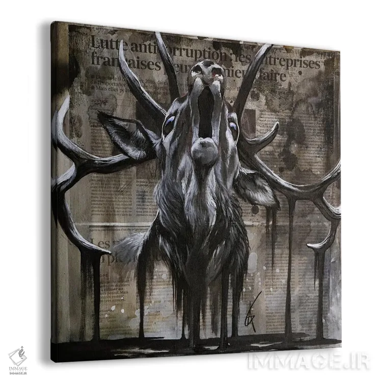 تابلو دستنیافتنی XXI (شماره ۲۱) اثر آناگرُز - نمای پرسپکتیو محصول