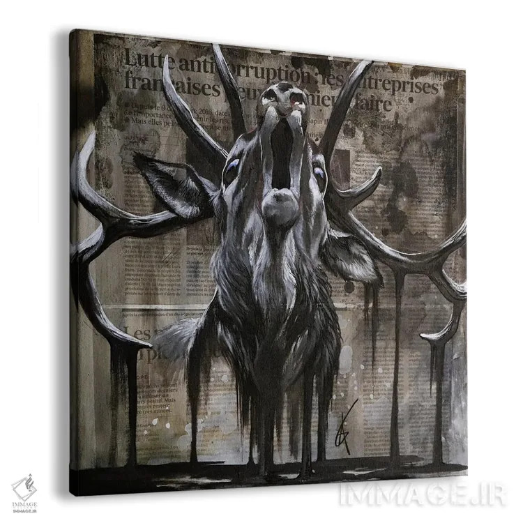 تابلو دستنیافتنی XXI (شماره ۲۱) اثر آناگرُز - نمای پرسپکتیو محصول