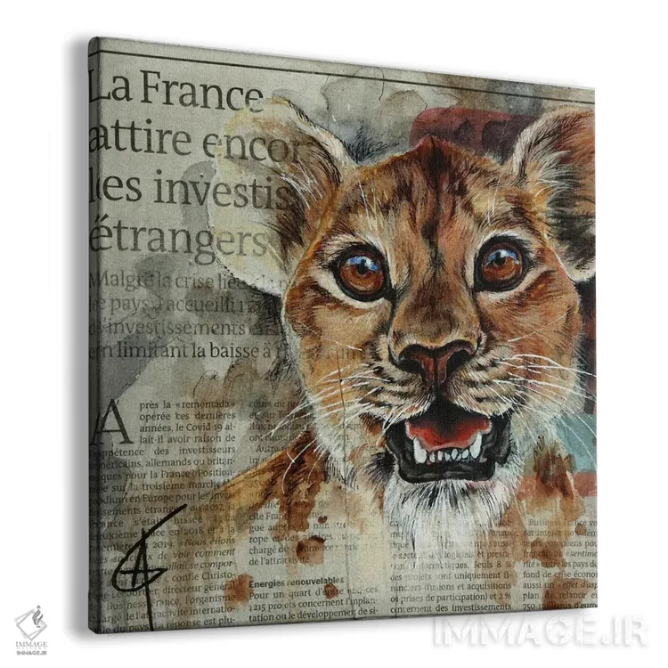 تابلو کیارا اثر آناگرُز - نمای پرسپکتیو محصول