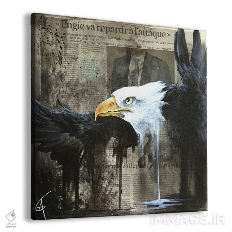 تابلو اُراو اثر آناگرُز - نمای پرسپکتیو محصول