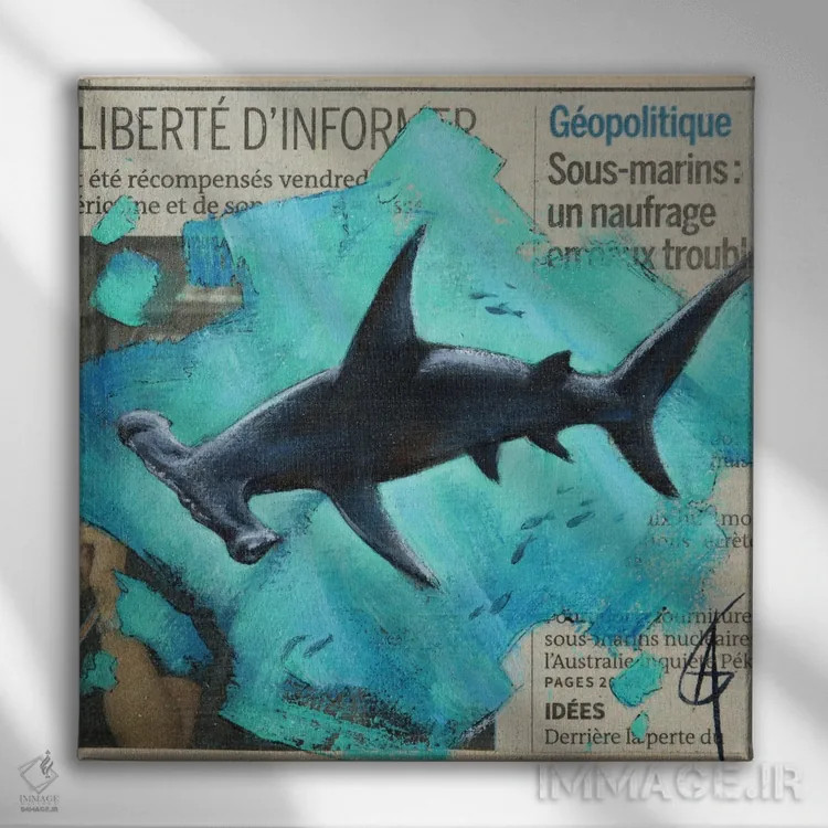 تابلو مانو اثر آناگرُز - نمای روبهرو روی دیوار