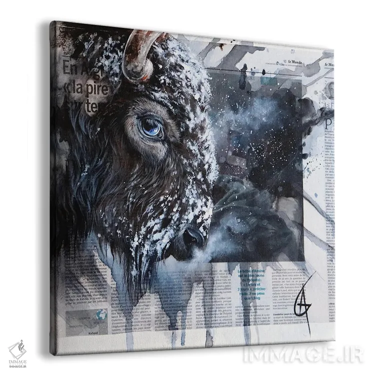 تابلو ثلوجی (اسمی غیرشناخته) اثر آناگرُز - نمای پرسپکتیو محصول