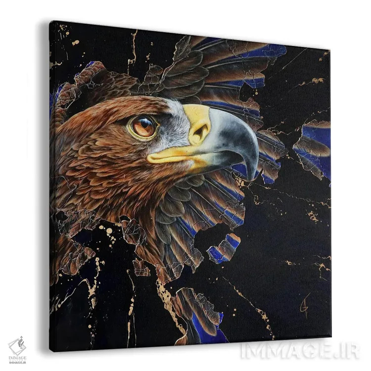 تابلو اکارا اثر آناگرُز - نمای پرسپکتیو محصول