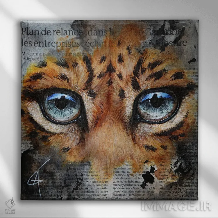 تابلو وو اثر آناگرُز - نمای روبهرو روی دیوار