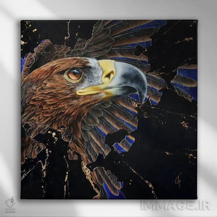 تابلو اکارا اثر آناگرُز - نمای روبهرو روی دیوار