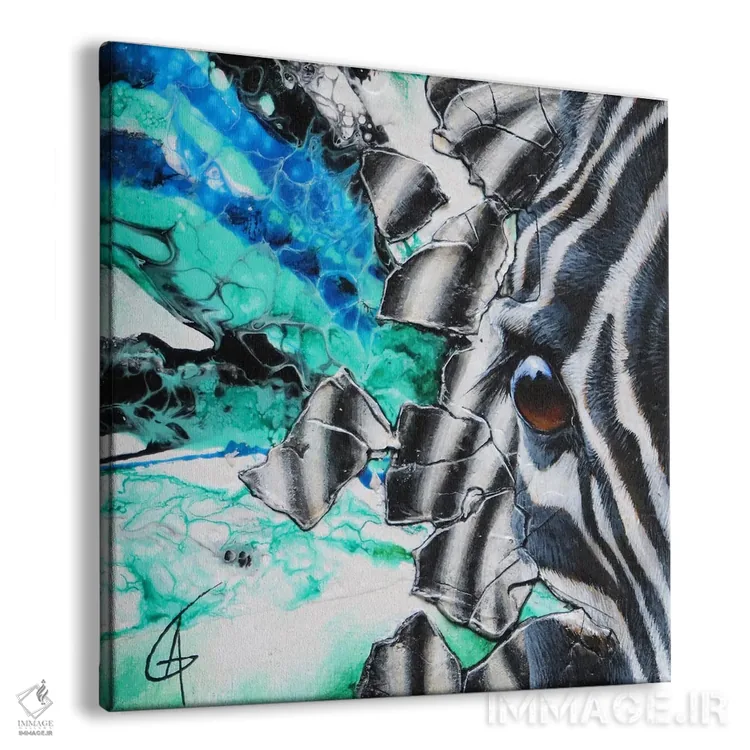 تابلو مایین اثر آناگرُز - نمای پرسپکتیو محصول