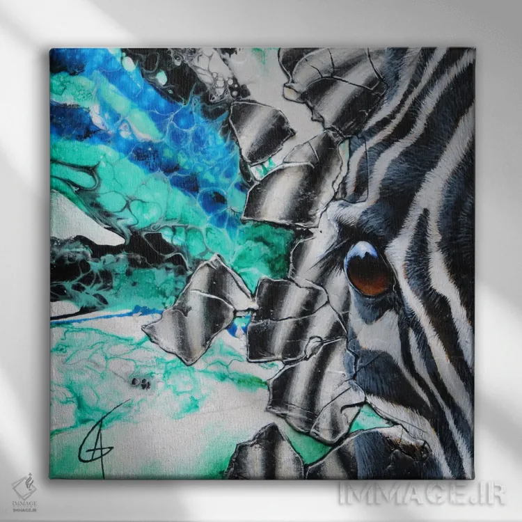 تابلو مایین اثر آناگرُز - نمای روبهرو روی دیوار