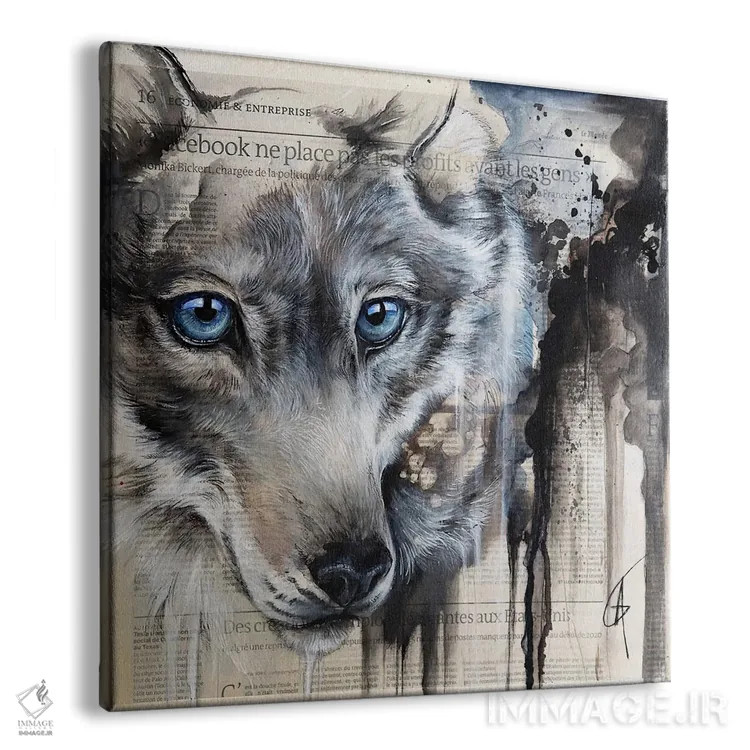 تابلو فوروی اثر آناگرُز - نمای پرسپکتیو محصول