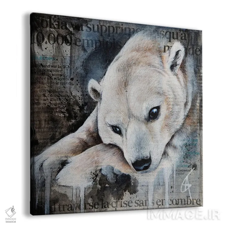 تابلو ایبهله اثر آناگرُز - نمای پرسپکتیو محصول