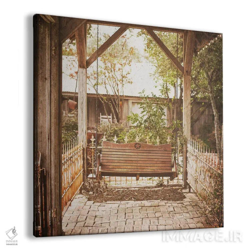 تابلو رقص سوینگ روستایی (یا تاب روستایی - بستگی به زمینه تصویری دارد) اثر آن هادک - نمای پرسپکتیو محصول