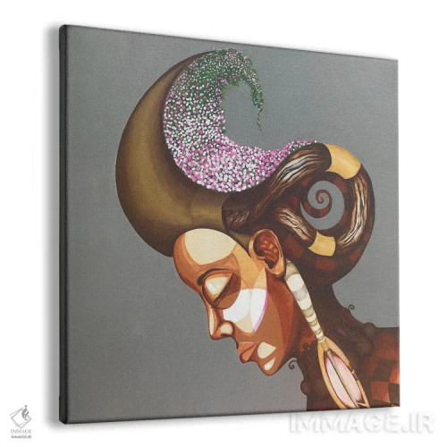 تابلو زن جنگجو اثر اشلی جوی - نمای پرسپکتیو محصول