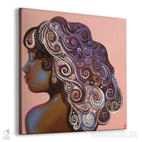 تابلو عشق مادرانه: دختر اثر اشلی جوی - نمای پرسپکتیو محصول