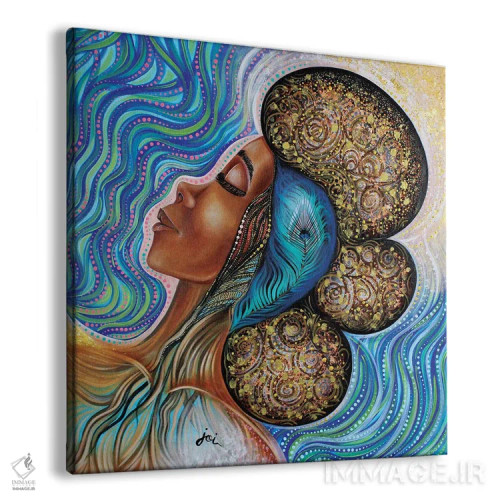 تابلو بارانهای آوریل گلهای می آورد (ضربالمثل) اثر اشلی جوی - نمای پرسپکتیو محصول