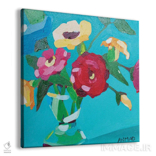 تابلو بیلی جین (نام معروف آهنگ) اثر جولی احمد - نمای پرسپکتیو محصول