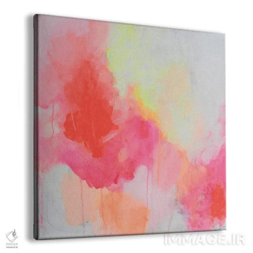 تابلو شادی به رنگ نارنجی (بازی کلامی انگلیسی) اثر جولی احمد - نمای پرسپکتیو محصول