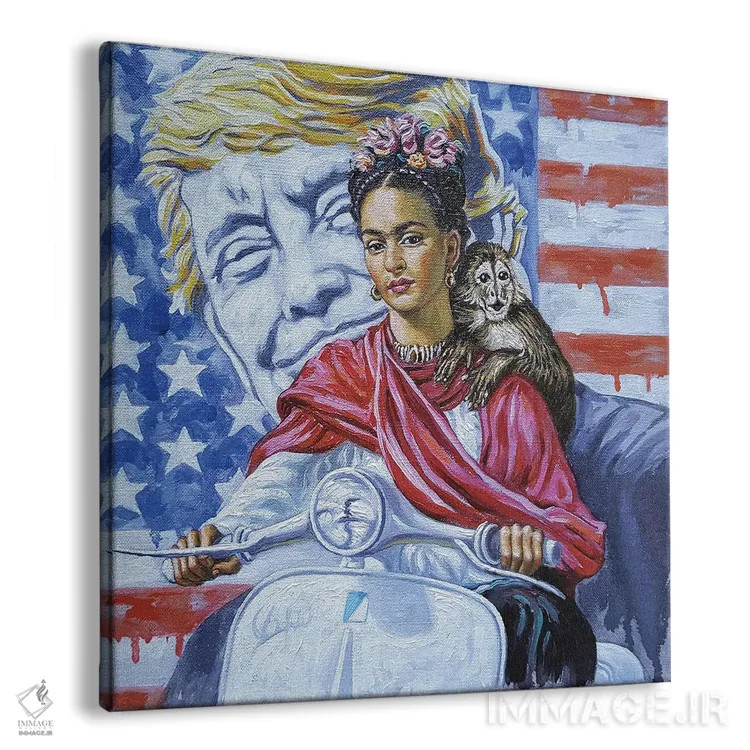 تابلو فقط برای یک روز اثر علی حسون - نمای پرسپکتیو محصول