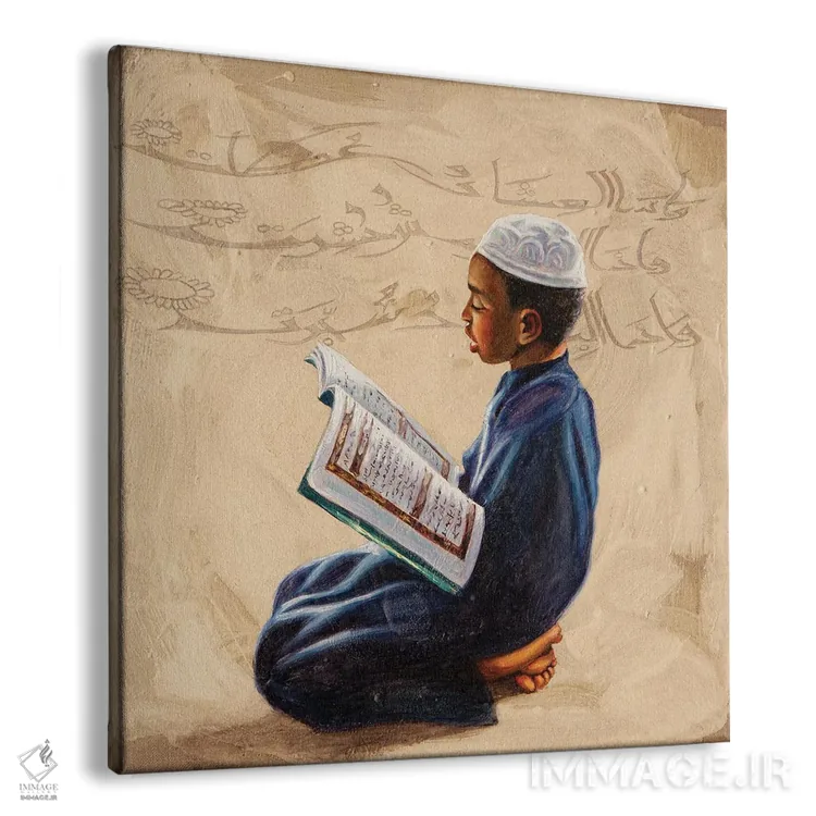 تابلو خواننده (ایتالیایی/اسم خاص) اثر علی حسون - نمای پرسپکتیو محصول