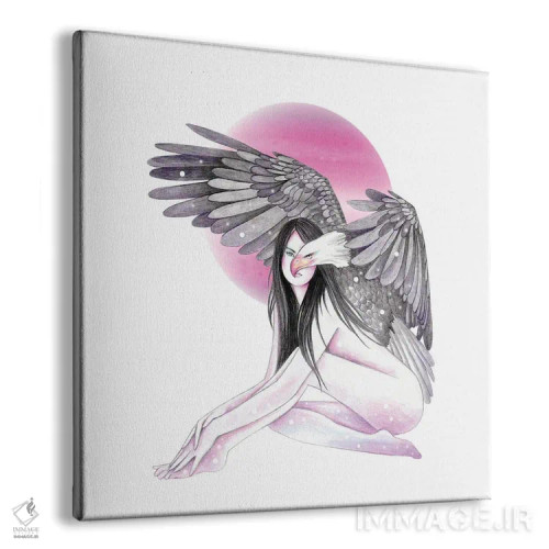 تابلو عقاب اثر آندریا هرنیاک - نمای پرسپکتیو محصول