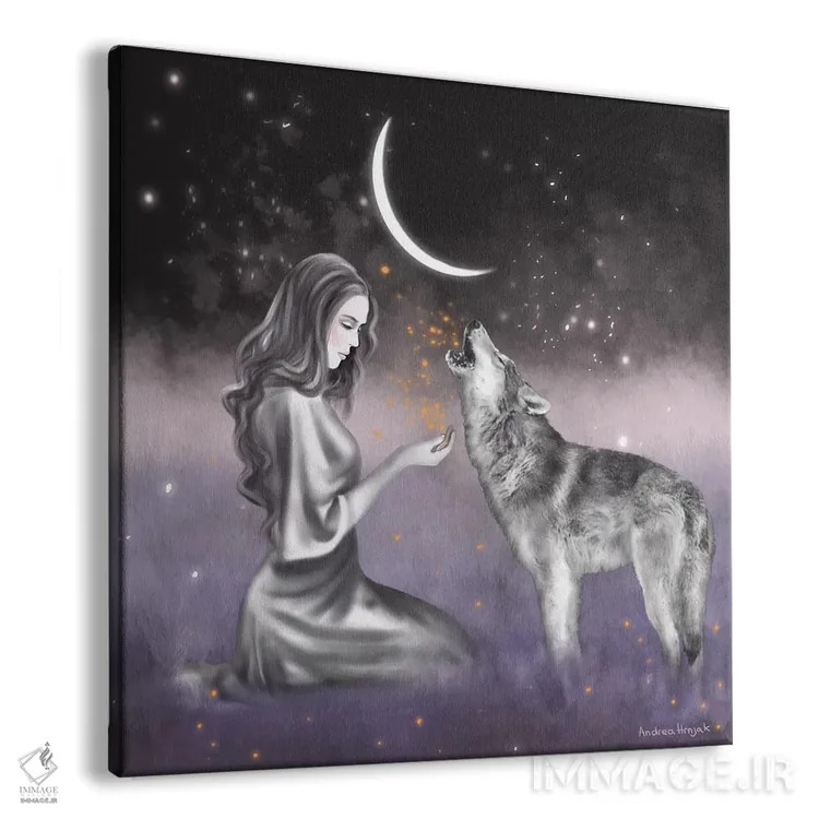 تابلو جادوی کرم شبتاب اثر آندریا هرنیاک - نمای پرسپکتیو محصول