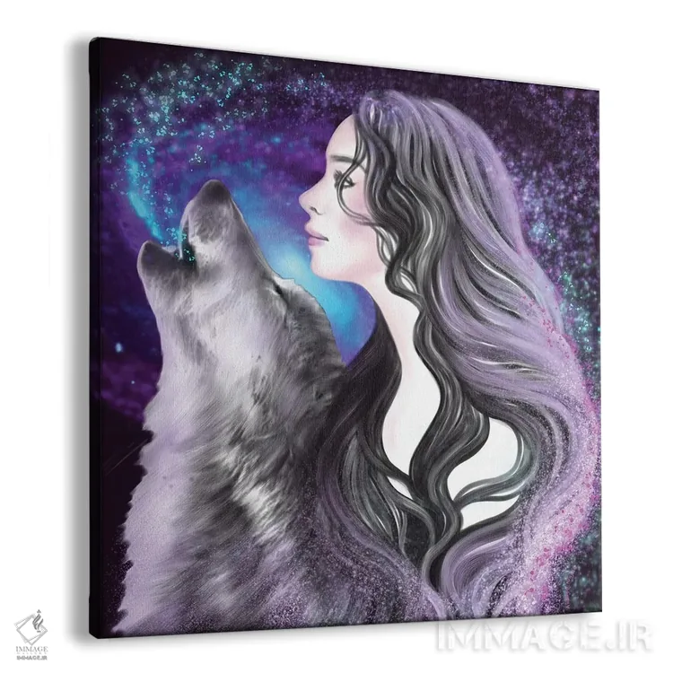 تابلو نگهبان ستارگان اثر آندریا هرنیاک - نمای پرسپکتیو محصول