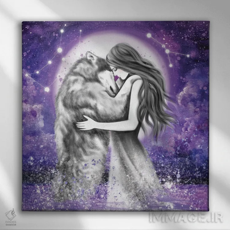 تابلو خانه اثر آندریا هرنیاک - نمای روبهرو روی دیوار