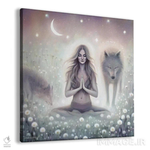 تابلو قاصدک اثر آندریا هرنیاک - نمای پرسپکتیو محصول