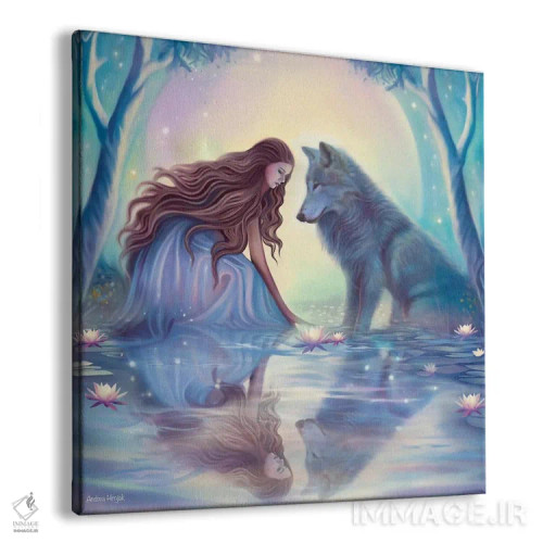 تابلو رنگهای واقعی (ذات حقیقی) اثر آندریا هرنیاک - نمای پرسپکتیو محصول