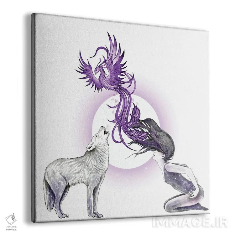 تابلو برخیز اثر آندریا هرنیاک - نمای پرسپکتیو محصول