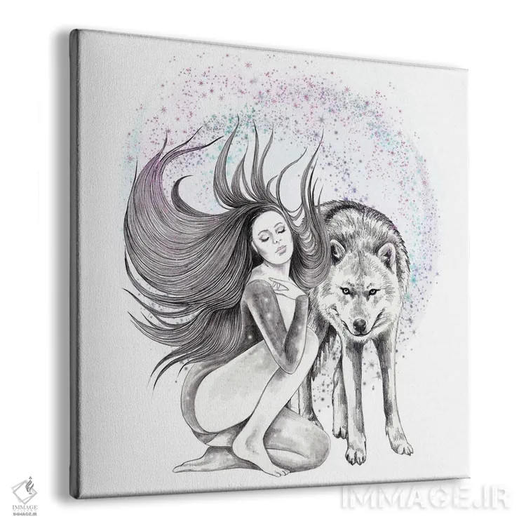 تابلو همهٔ ستارگان اثر آندریا هرنیاک - نمای پرسپکتیو محصول