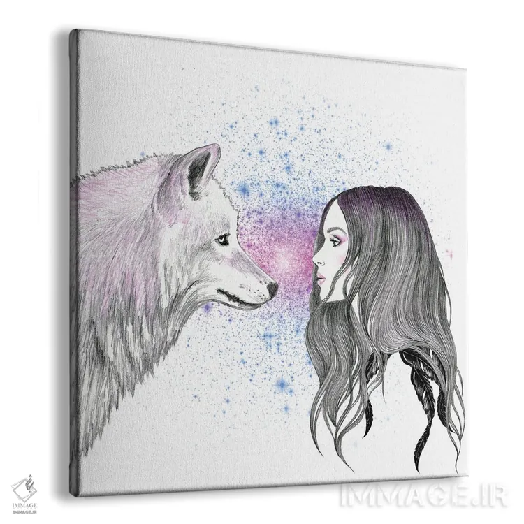 تابلو عشق جادویی اثر آندریا هرنیاک - نمای پرسپکتیو محصول