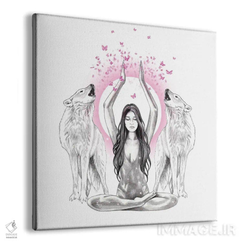 تابلو آرامش ذهن اثر آندریا هرنیاک - نمای پرسپکتیو محصول