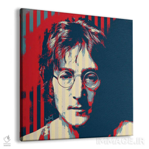 تابلو جان لنون اثر احمد شریف - نمای پرسپکتیو محصول